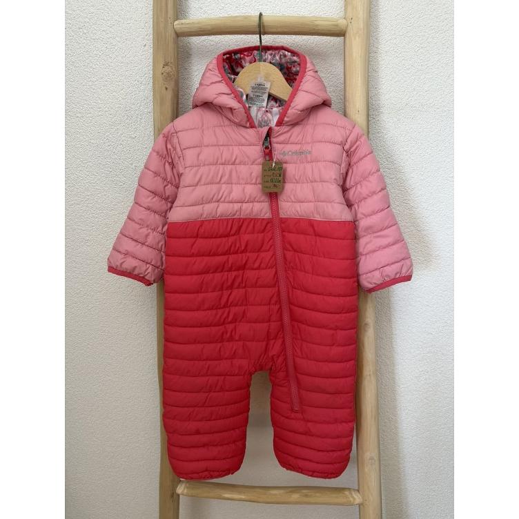 Pre Loved Wendbarer Winteroverall von Columbia I Rosa & Koralle I Gr. 12–18M