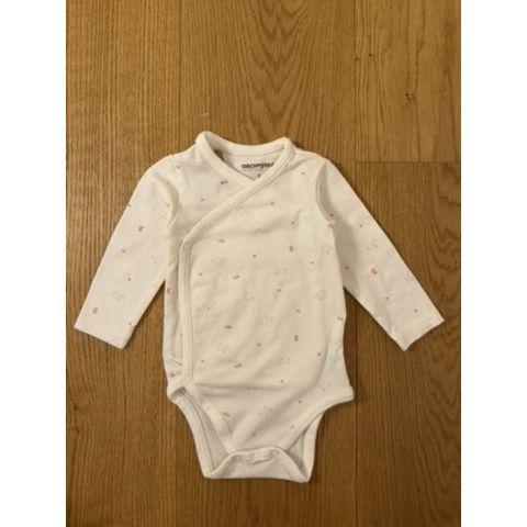 Pre-Loved Wickelbody von Orchestra | Weiss mit Print | Grösse: 56