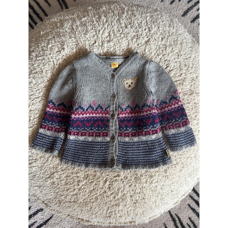 Pre-Loved Strickjacke von Steiff | Grösse: 68