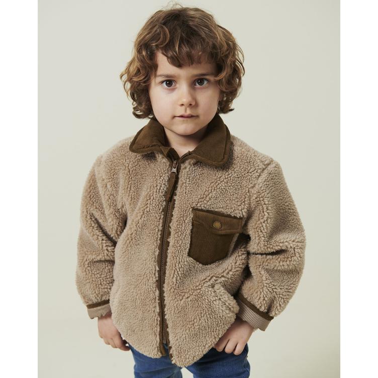 SALE I Olda Teddybear Fleece Jacke - MarMar Copenhagen