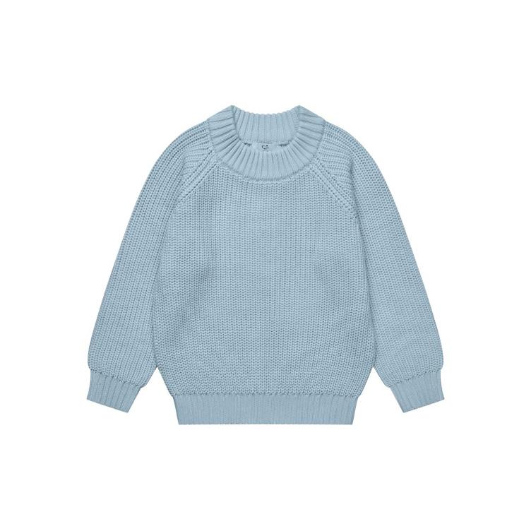 Copenhagen Colors Strickpullover Rib – Dusty Blue