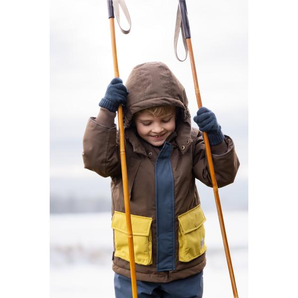 MarMar Copenhagen Aske Strickhandschuhe – Merinowolle & Baumwolle mit Rippbündchen - 0
