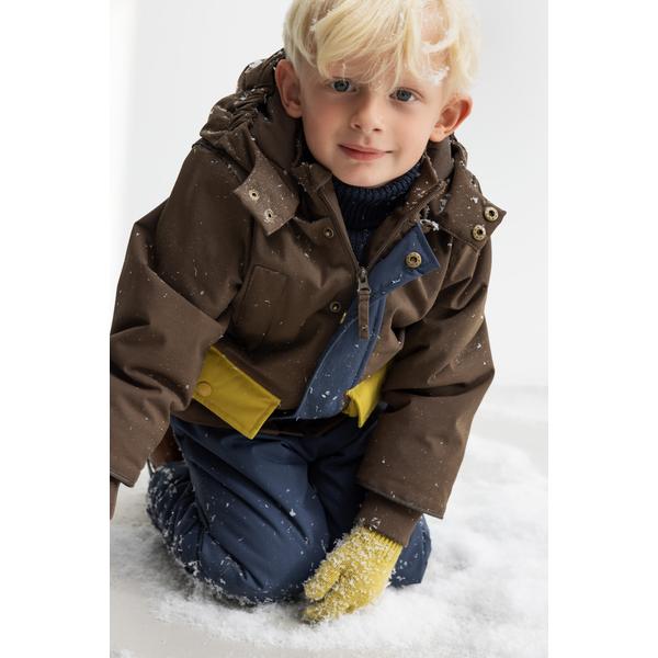 MarMar Copenhagen Aske Strickhandschuhe – Merinowolle & Baumwolle mit Rippbündchen