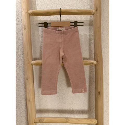 Pre-Loved Velour Leggings von Sfera | Rosa | Grösse: 68