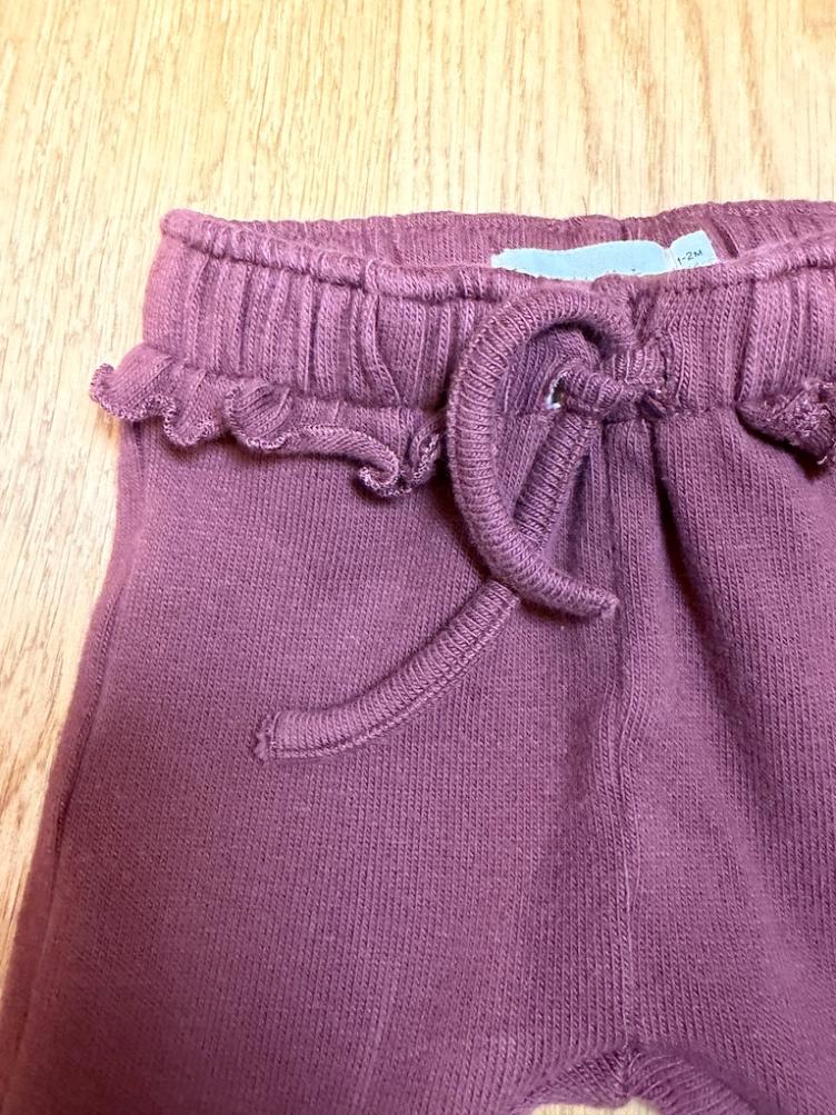 Pre-Loved Loose Pants von Lil’ Atelier I Bordeaux I Grösse 56 - 1