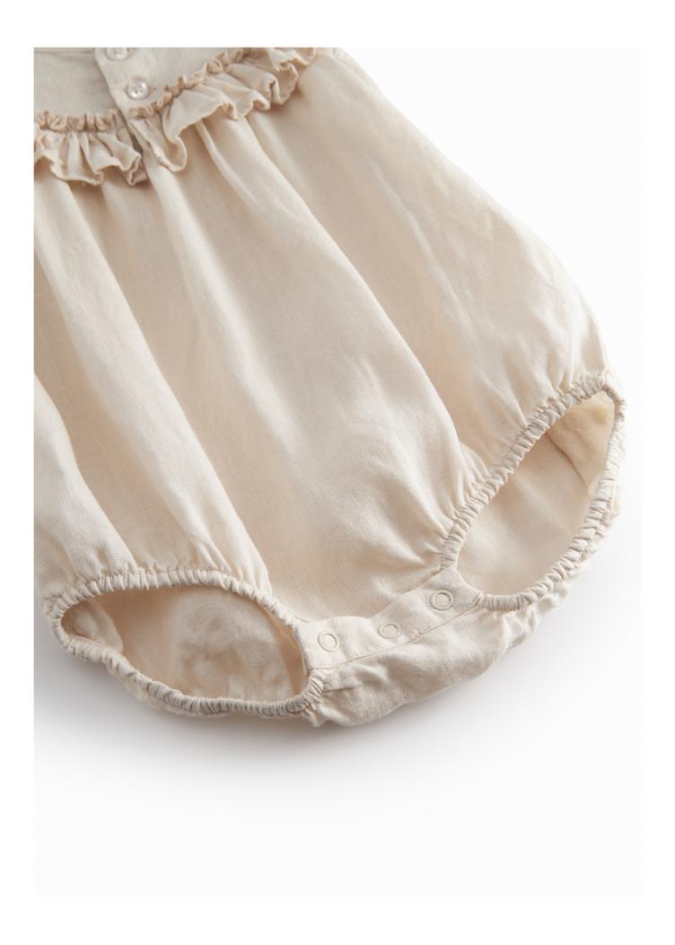 MarMar Copenhagen Rine Romper – Linen Kit - 0