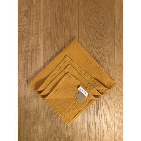 Pre-Loved Lewis Baumwollmusselin Tuch von Liewood | Gelb | Grösse: 65x65 cm