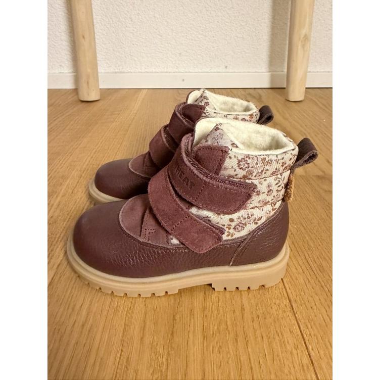 Pre-Loved Wheat Winterboot Moon Tex | Neuwertig – nie getragen I Farbe: Eggplant | Grösse: 25