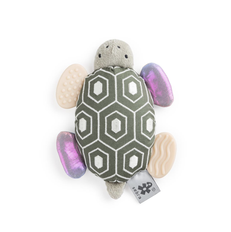 Aktivitätsrassel „Turbo die Schildkröte“ mit Spiegel – von Sebra