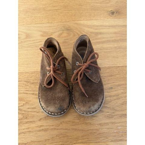 Pre-Loved Desert Boots von Petit Nord Copenhagen I Braun I Grösse 25