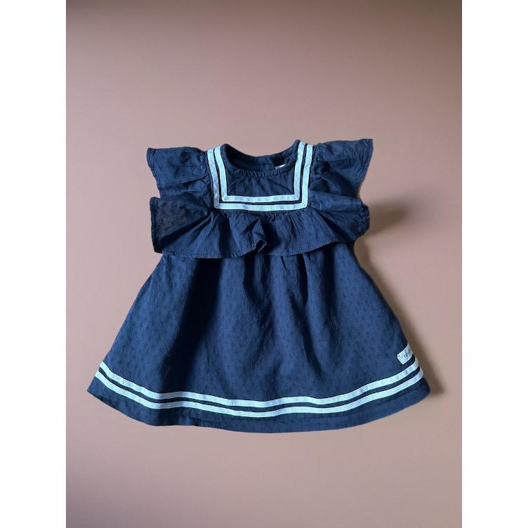 Pre-Loved Kleid von Newbie | Dunkelblau | Grösse: 62