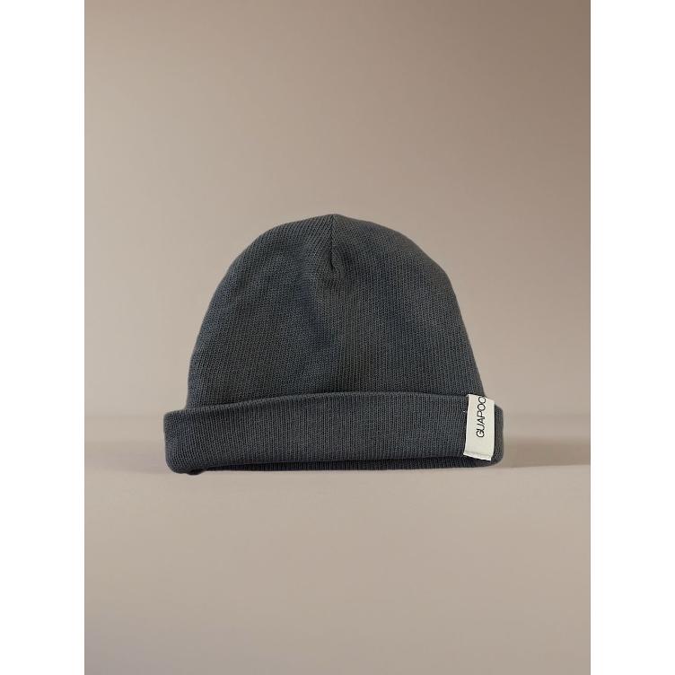 Pre-Loved Mütze von Guapoo | Grau | Kopfumfang: 48/50