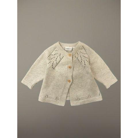 Pre-Loved Name It Strickjacke | Beige Melange | Grösse: 56