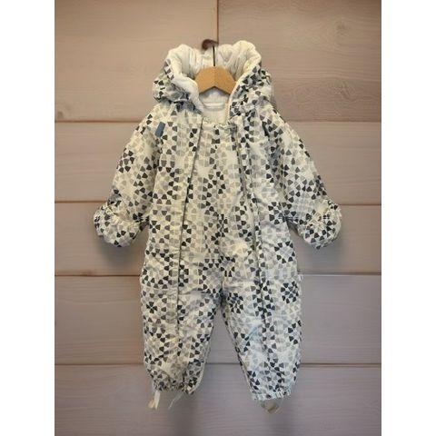 Pre-Loved Schneeanzug von Reima | Weiss-Grau | Grösse: 68/74