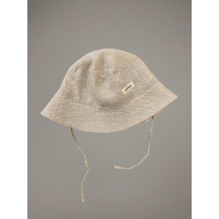 Pre-Loved Sonnenhut von Newbie | Beige Melange | Kopfumfang: 48/50