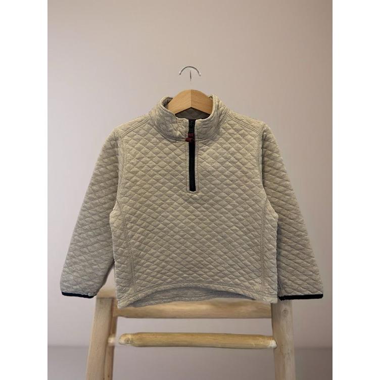 Pre-Loved Stepp-Pullover von Crewcuts | Beige | Grösse: 98 (2–3 Jahre)
