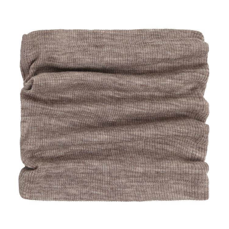CeLaVi Halswärmer aus 100 % Merinowolle – Walnut Melange