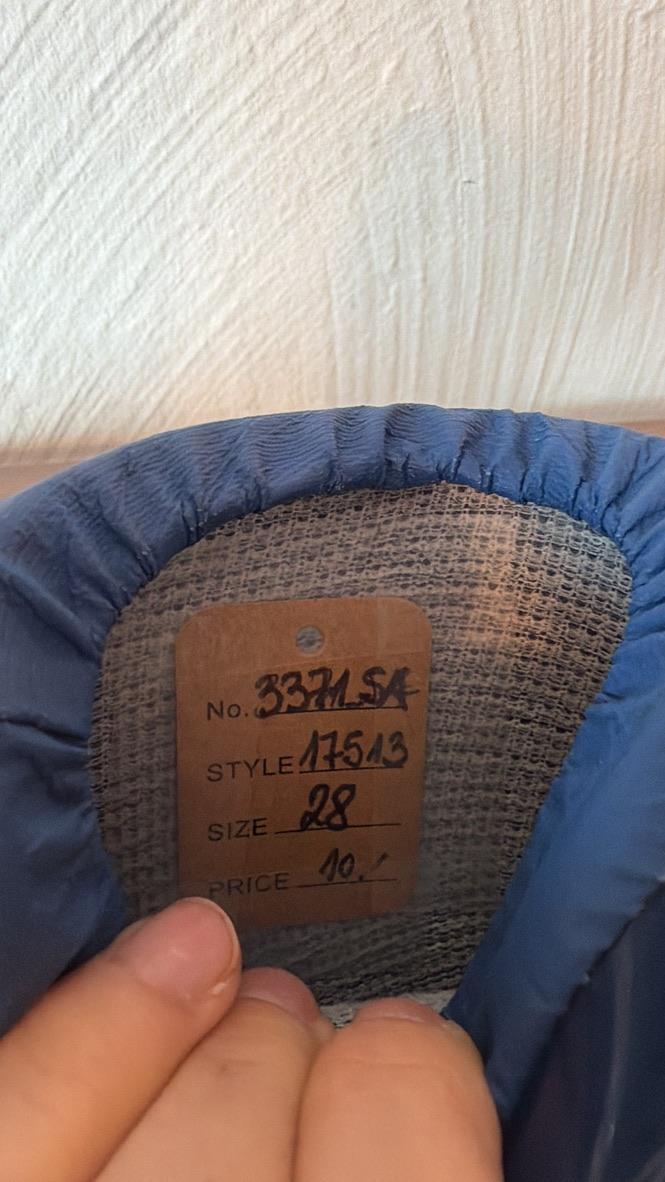 Pre Loved Gummistiefel von Nora I Blau I Gr. 28 - 4