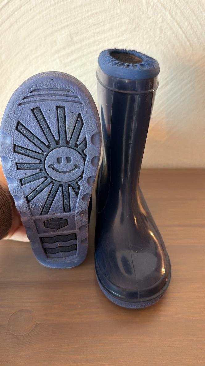 Pre Loved Gummistiefel von Nora I Blau I Gr. 28 - 1