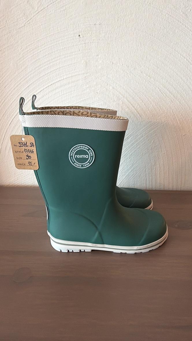 Pre Loved Gummistiefel von Reima I Grün I Gr. 30 - 3