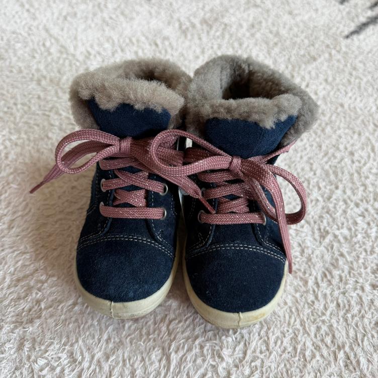 Pre Loved Winterstiefel von Superfit I Navy Blau I Gr. 26