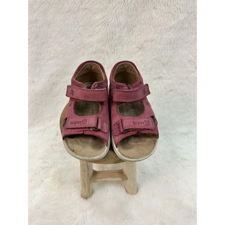 Pre‑Loved Sandalen von Superfit | Farbe: Pink | Grösse: 25
