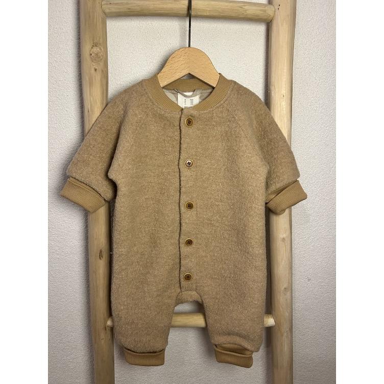 Pre‑Loved Walkoverall aus Bio-Merinowolle von hessnatur | Grösse: 62/68