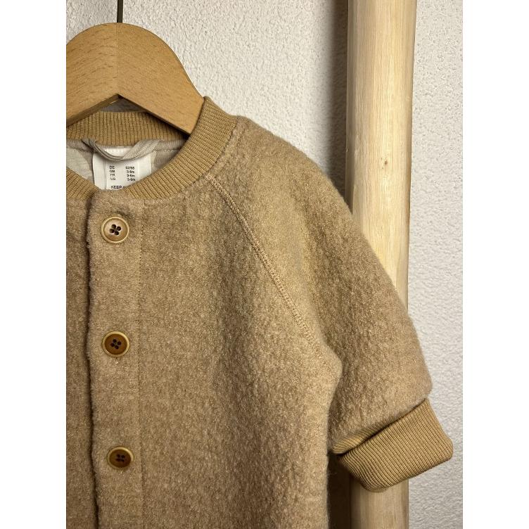 Pre‑Loved Walkoverall aus Bio-Merinowolle von hessnatur | Grösse: 62/68 - 1