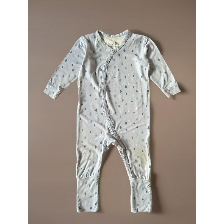 Pre-Loved Strampler von Hust & Claire | Baby Blue | Grösse: 68