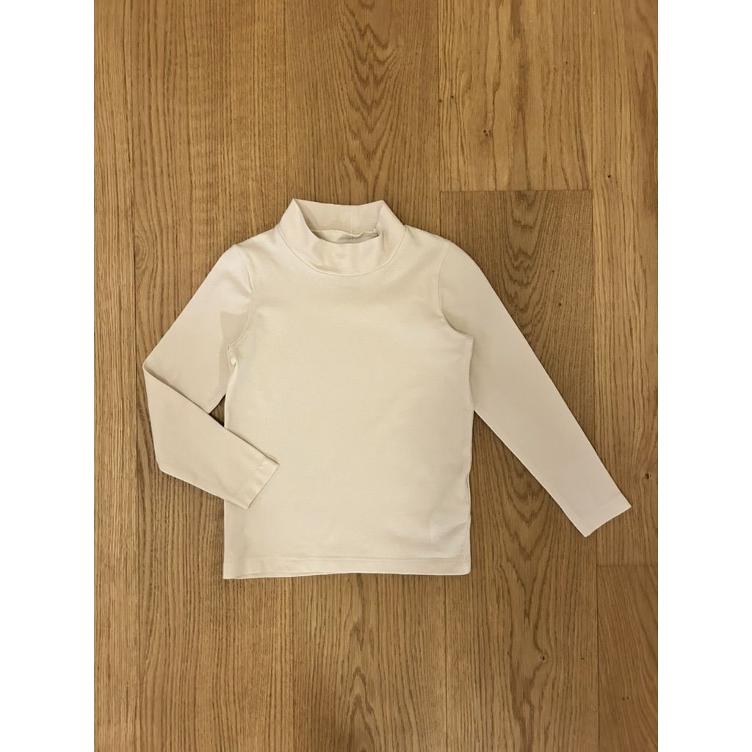Pre-Loved Name It Halbrollkragen-Top | Off White | Grösse: 104