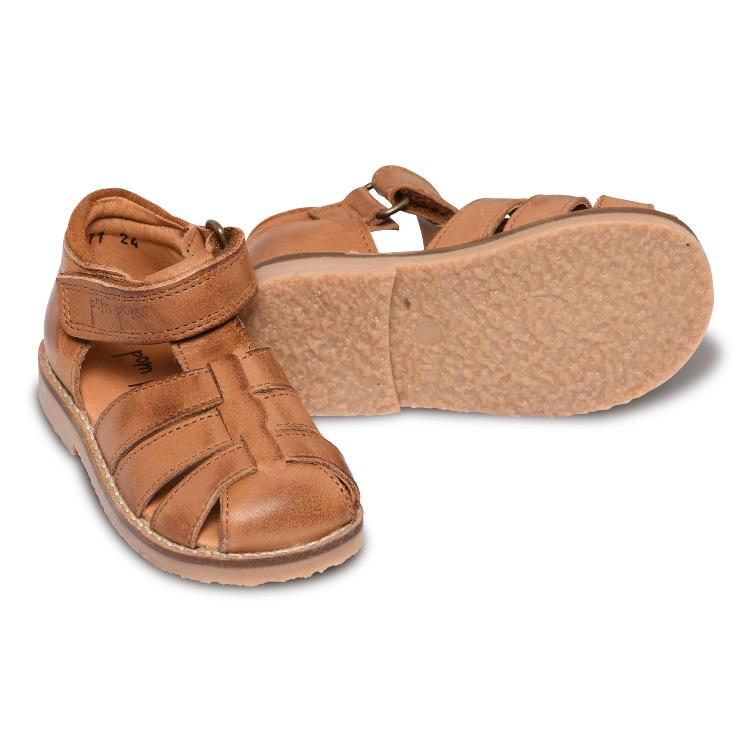 Rub Sole™ Closed Sandal Pom Pom