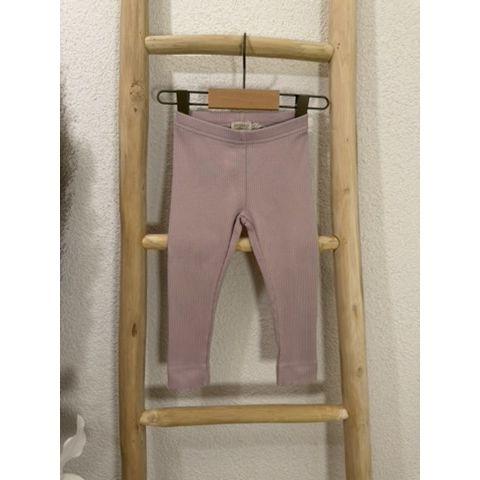 Pre-Loved Leggings von MarMar Copenhagen | Lilac Bloom | Grösse: 86