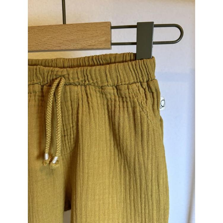 Pre-Loved Musselin Hose von My Little Cozmo | Oil | Grösse: 86 (18M)
