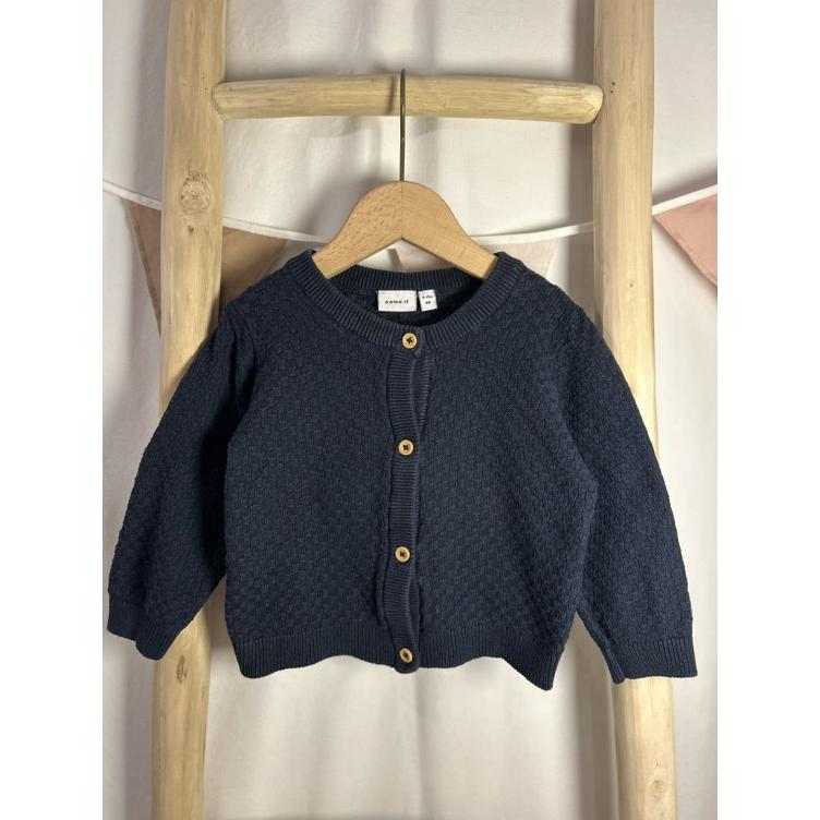 Strickjacke | 100 % Baumwolle | Grösse 80