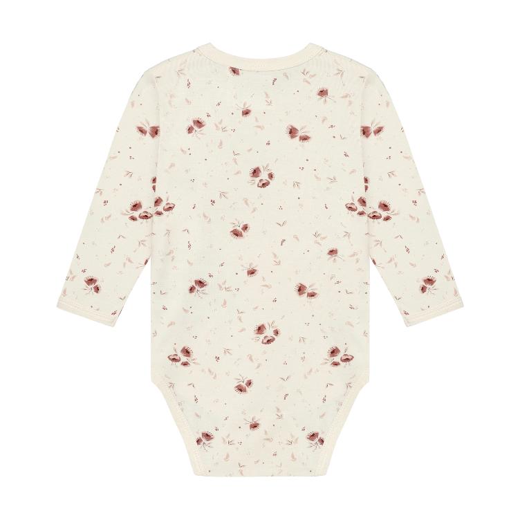 Minymo Baby Body aus Bambusviskose – Rose Peach Whip - 0