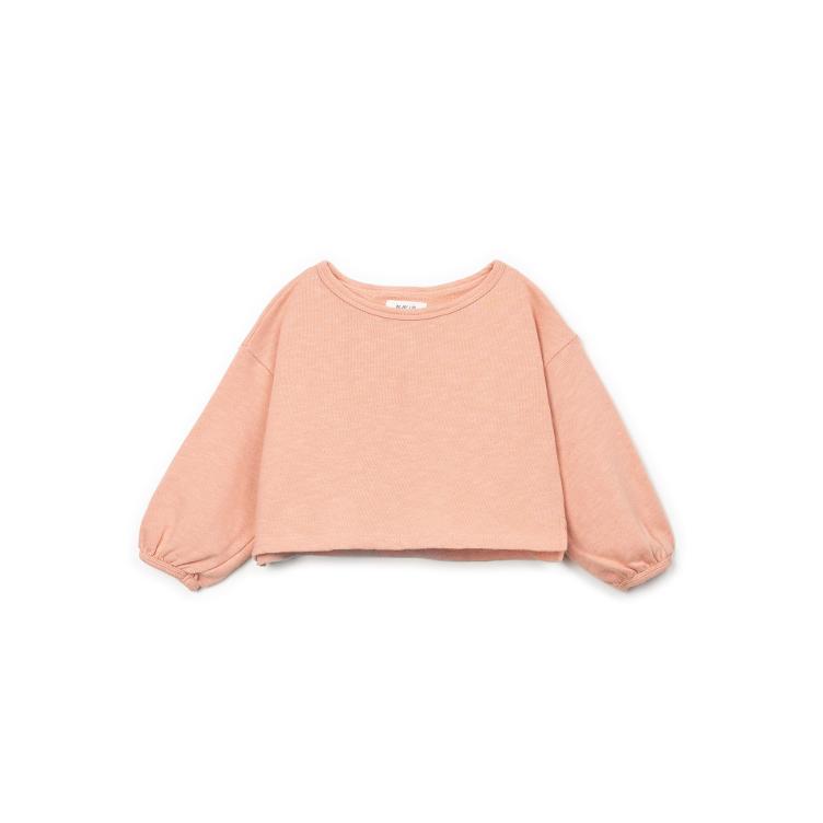 PLAY UP – Fleece Sweater aus Bio-Baumwolle Mix