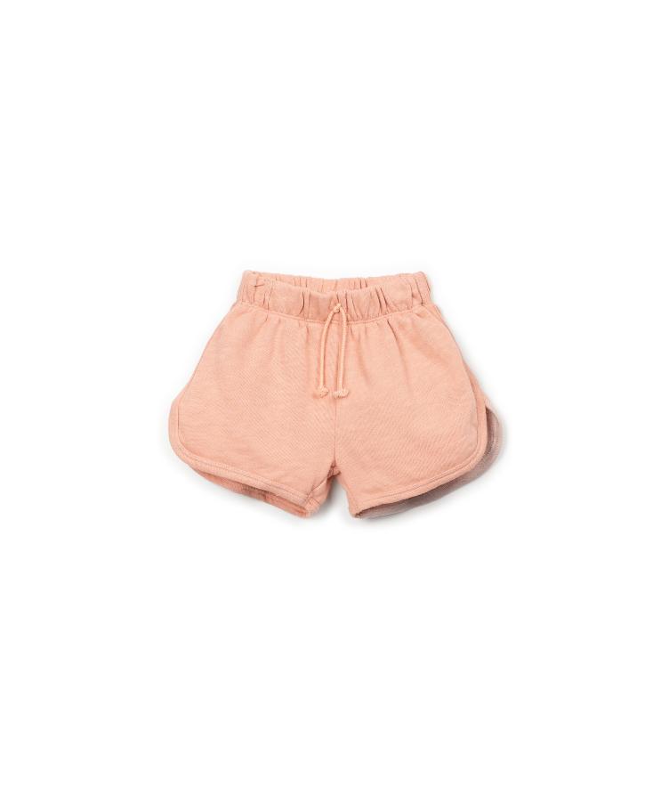 PLAY UP – Fleece Shorts aus Baumwolle & Bio-Baumwolle Mix - 0