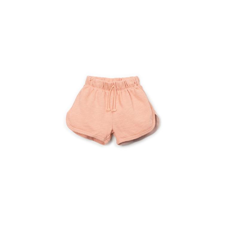 PLAY UP – Fleece Shorts aus Baumwolle & Bio-Baumwolle Mix