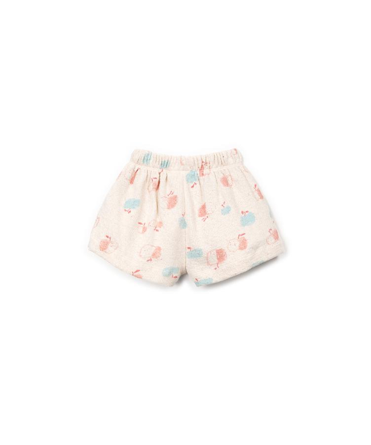 PLAY UP – Printed Embellished Jersey Shorts aus regenerativer Baumwolle & recycelter Baumwolle - 1