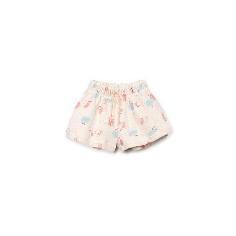 SALE I PLAY UP – Printed Embellished Jersey Shorts aus regenerativer Baumwolle & recycelter Baumwolle