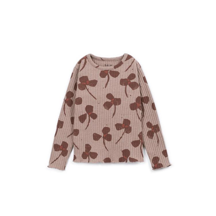 Weiches Kinder Langarmshirt mit Allover-Print