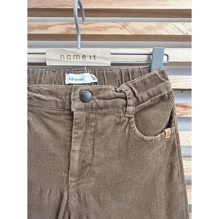 Pre-Loved Cordhose von Lil’ Atelier | Farbe: Braun-Beige | Grösse: 122