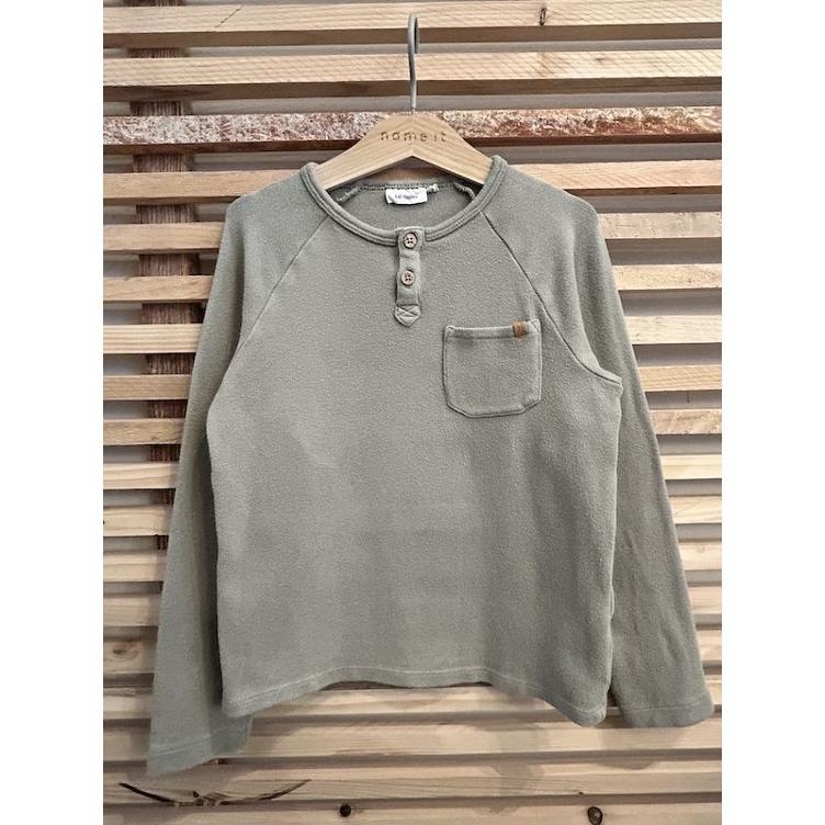 Pre-Loved Pullover von Lil’ Atelier | Farbe: Light Green | Grösse: 122/128