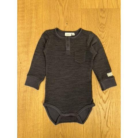 Pre-Loved Body aud Wolle& Viscoce - Name It | Grau | Grösse: 80