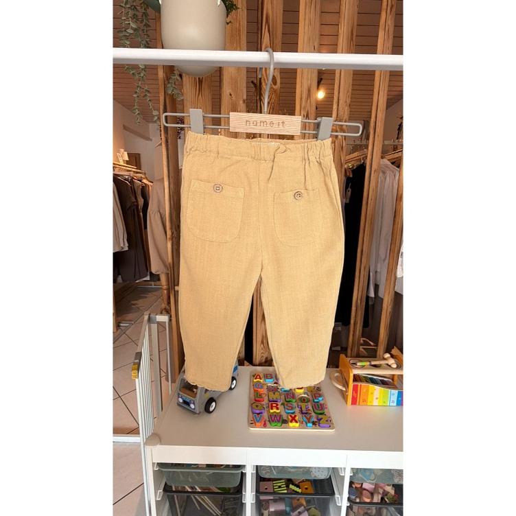 Pre Loved Hose von Lil` Atelier I Hellgelb I Gr. 74