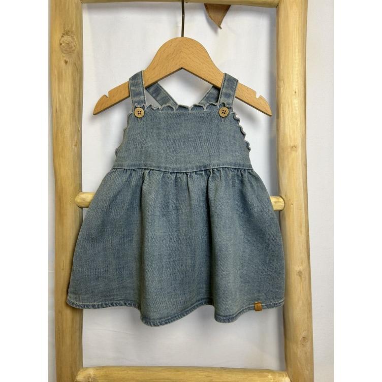 Pre-Loved: Jeanskleid für Babys I Grösse: 56