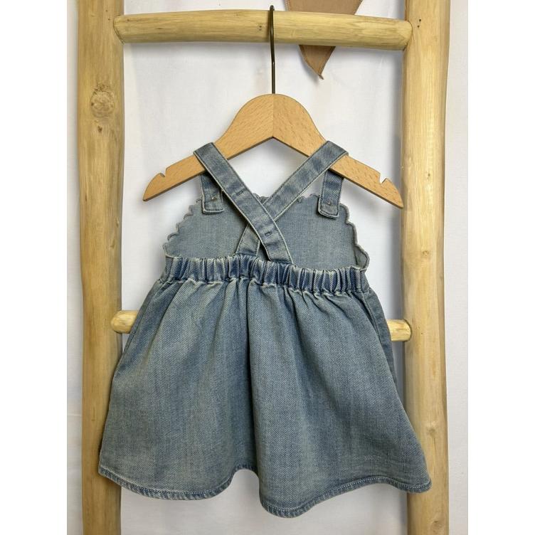 Pre-Loved: Jeanskleid für Babys I Grösse: 56 - 1