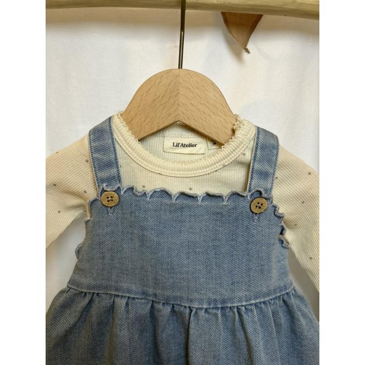 Pre-Loved: Jeanskleid für Babys I Grösse: 56 - 2