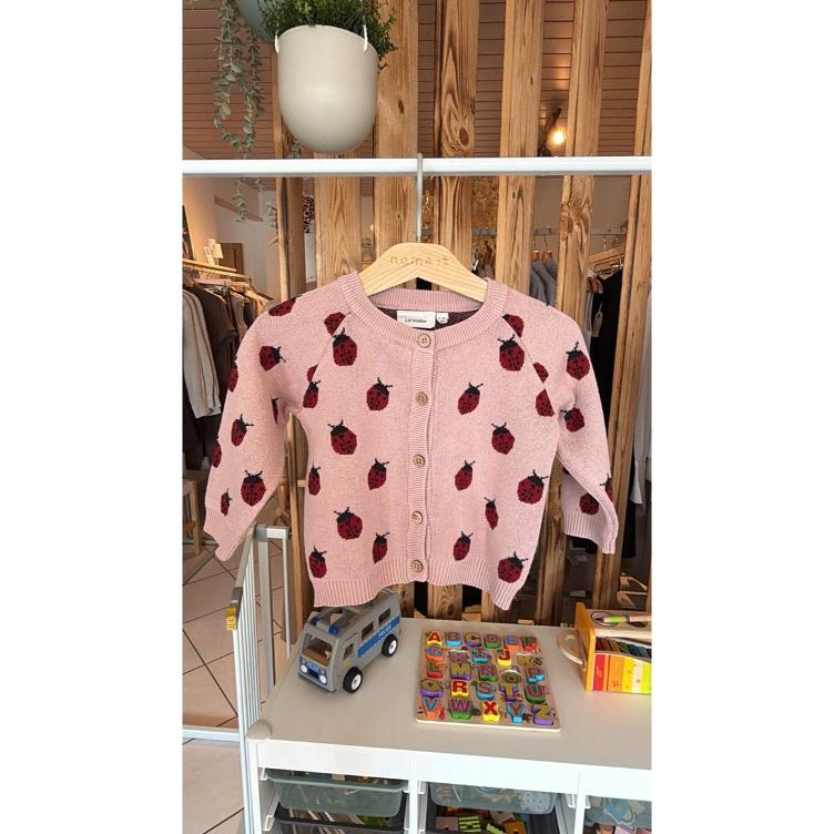 Pre Loved Strickjacke von Lil` Atelier I Altrosa I Gr. 80