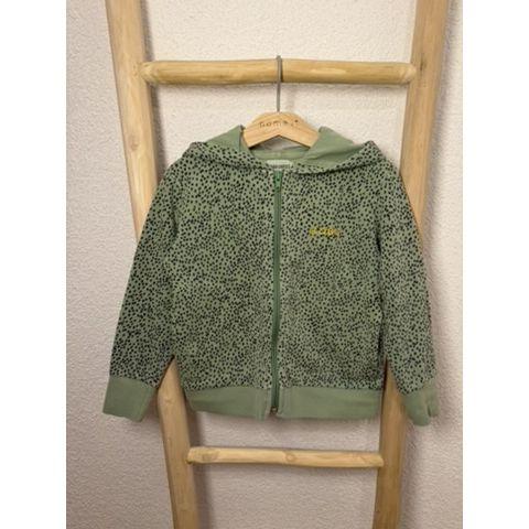 Pre-Loved Hoodie Jacke von Bobo Choses in Hellgrün I Grösse 110
